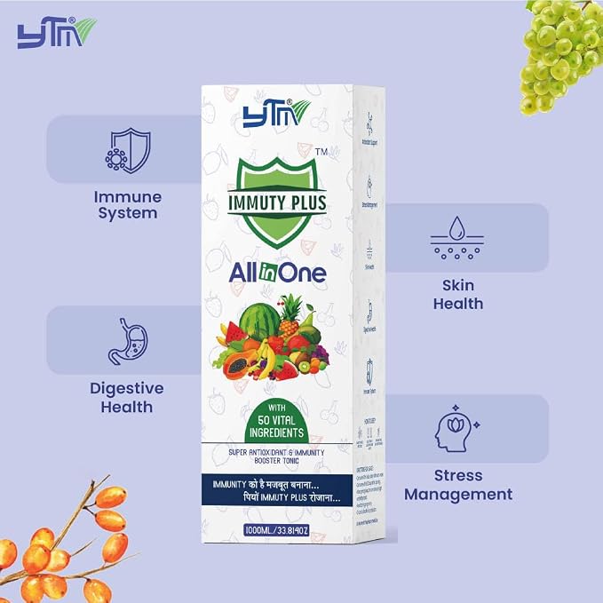 YTM Immuty Plus Herbal Juice 450 ml | 24 Herbs & Minerals