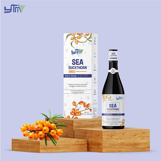YTM Sea Buckthorn Juice 500 ml | Herbal Wellness Drink