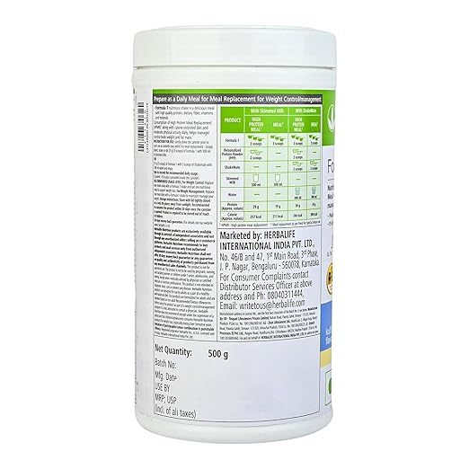 Herbalife Formula-1 Nutritional Shake (Kulfi) -500gms