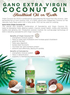 DXN Gano Extra Virgin Coconut Oil (Jar)