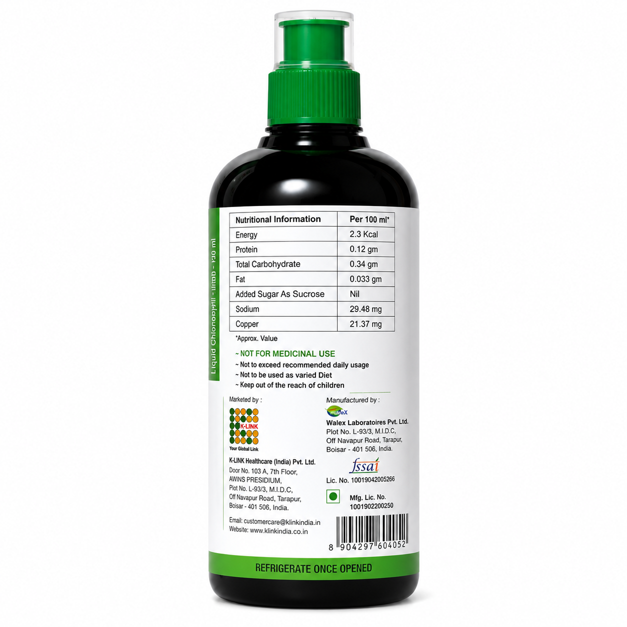 K-Link K-Liquid Chlorophyll