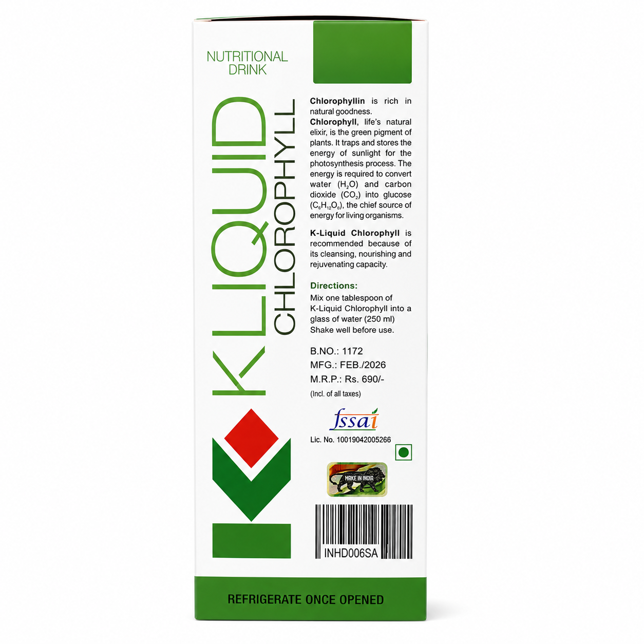 K-Link K-Liquid Chlorophyll
