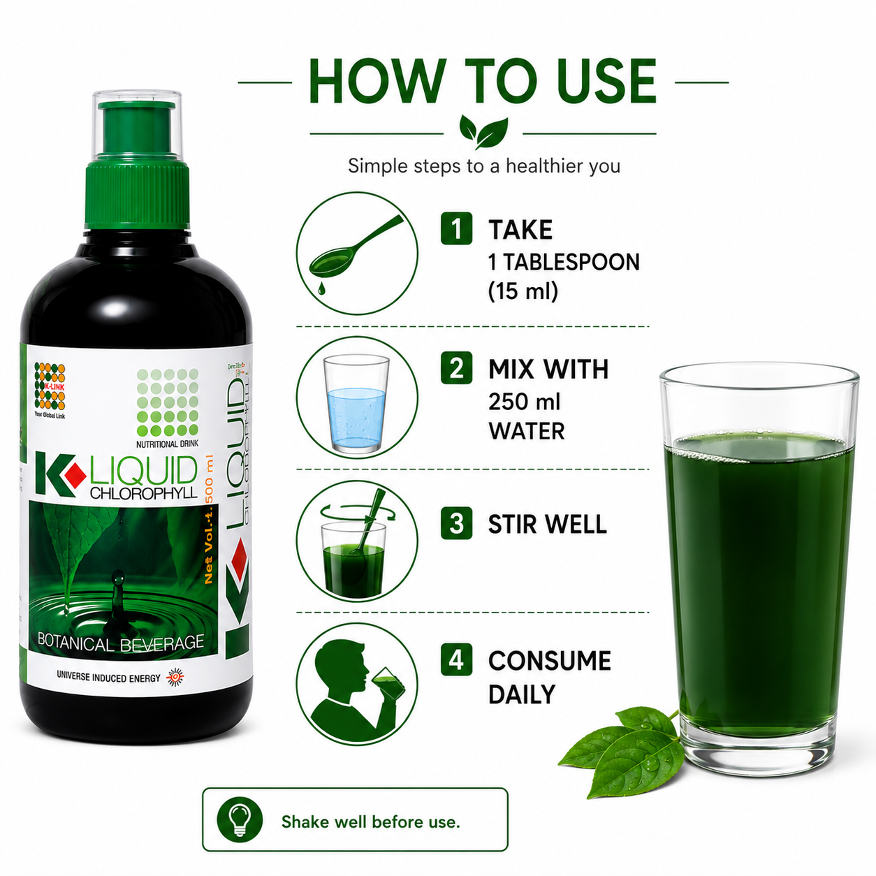 K-Link K-Liquid Chlorophyll