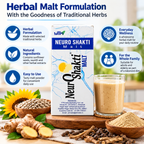 YTM Neuro Shakti Malt Powder 450g | Herbal Malt