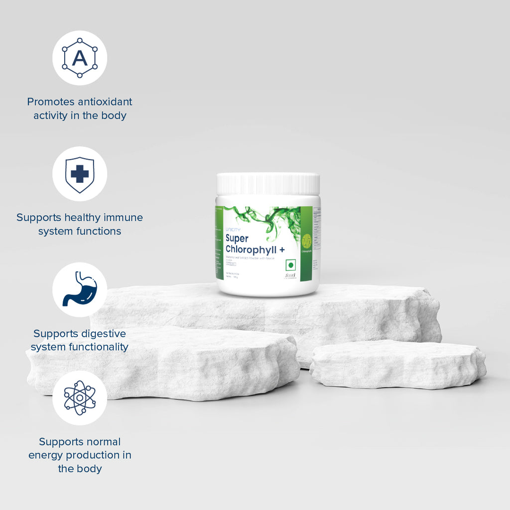 UNICITY Super Chlorophyll Plus 100g Liquid Chlorophyll Concentrate | Daily Wellness Supplement