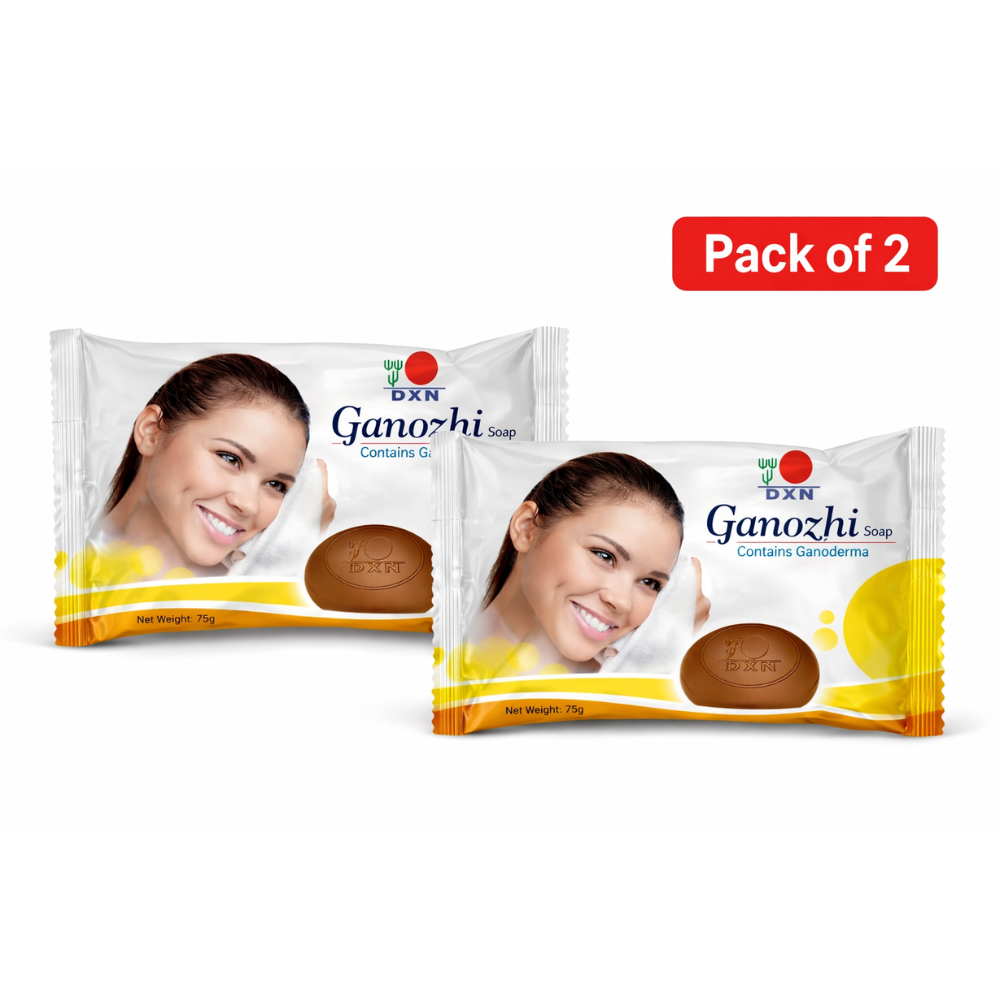 DXN Ganozhi Soap 75 g (Pack of 2)