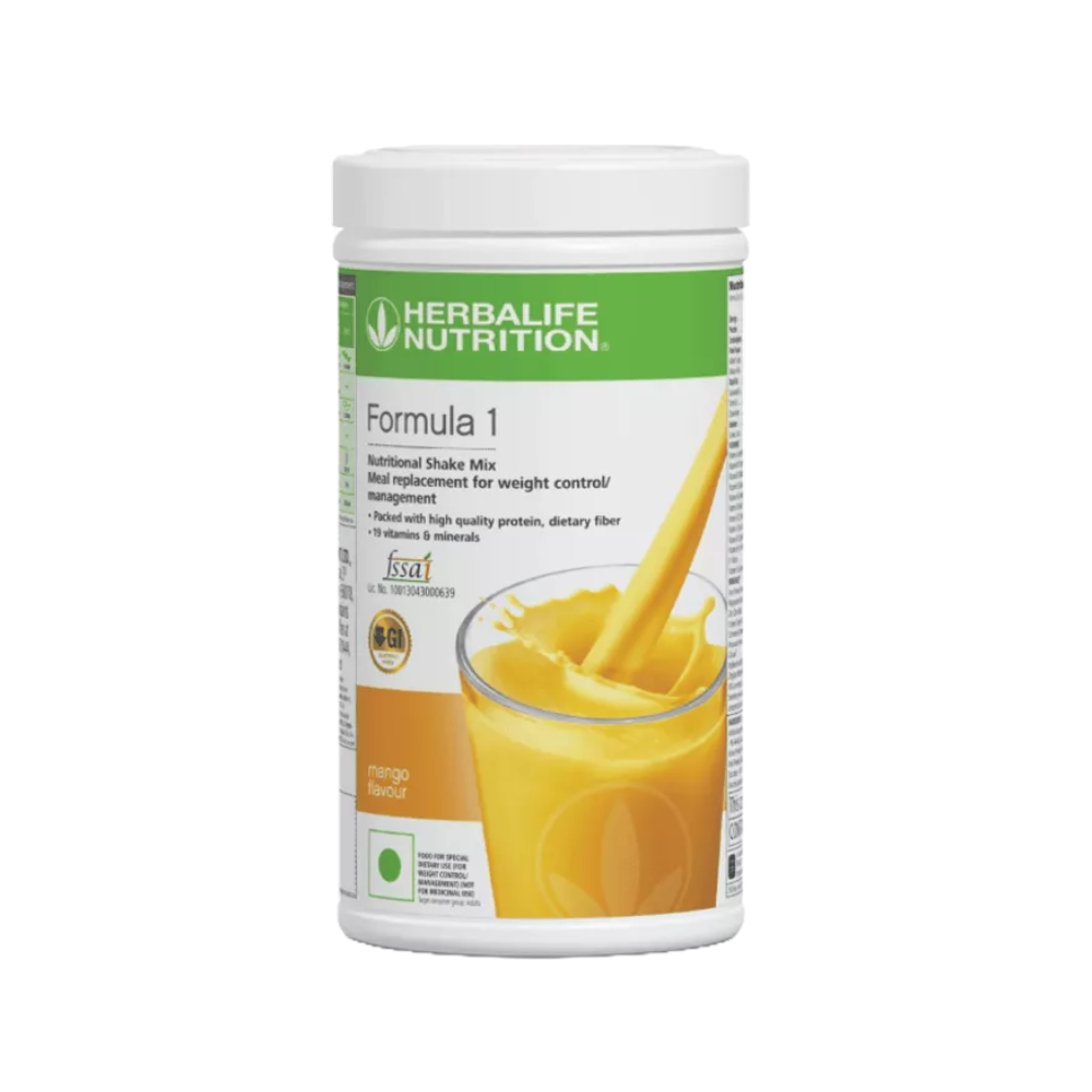 Herbalife Formula 1 Nutritional Shake Mix Mango Flavor 500g | Delicious Meal Replacement Shake