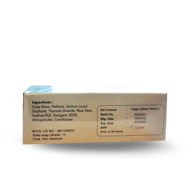 K-Link K-Elan Aloe Vera Scrub Soap - Pack of 5 (125g Each)